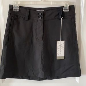 Maggie Lane golf skirt black size 2 new with tags